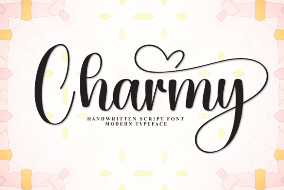 Charmy: An Elegant Script Font for Editorial Design