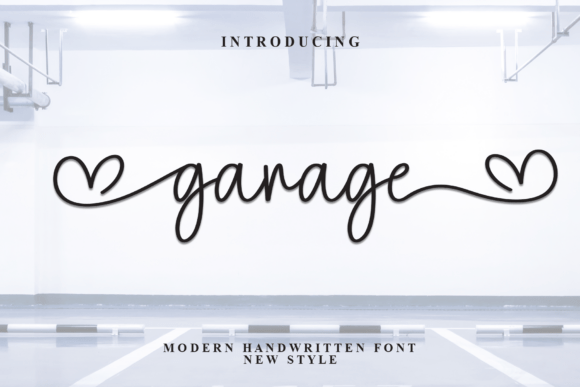 Garage Font: Elegant Script for Editorial Design