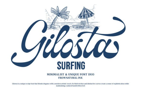 Gilosta Surfing Duo: A Designer’s Typeface Review