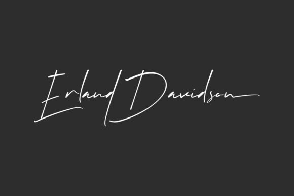 h1>Erland Davidson: A Handwritten Font for Digital Design/h1>