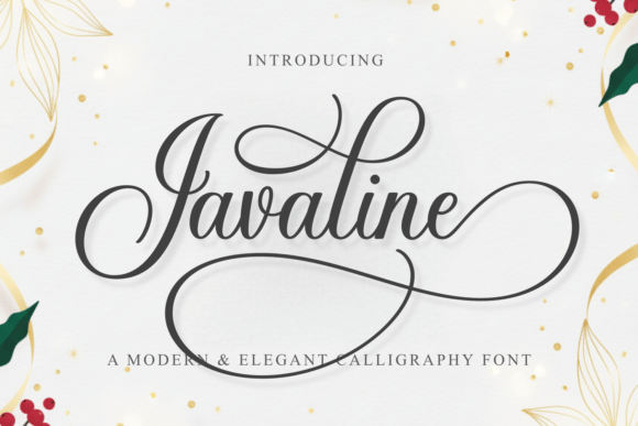 Javaline Font: Elevating Brand Identity