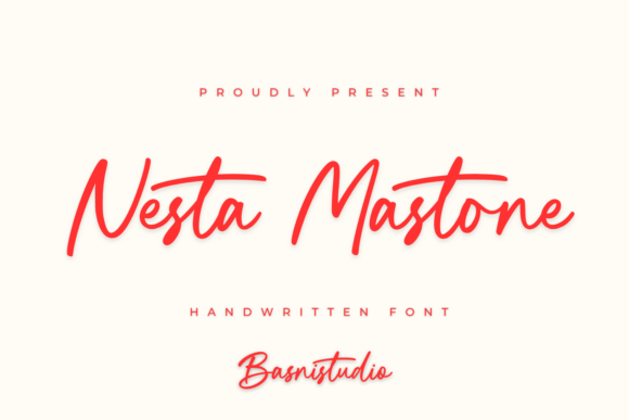 Nesta Mastone: A Modern Script Font for Web Design