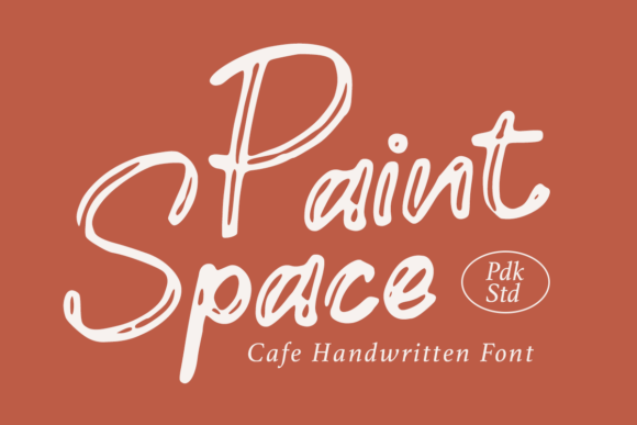Paint Space: A Handwritten Font for Editorial Design