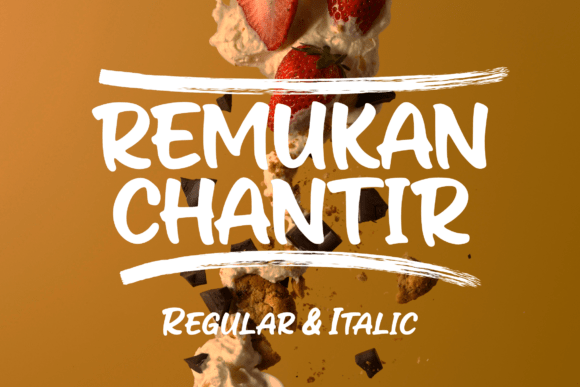 Remukan Chantir: A Handwritten Font for Makers