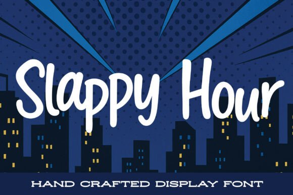 Slappy Hour Typeface: A Fun Brand Upgrade