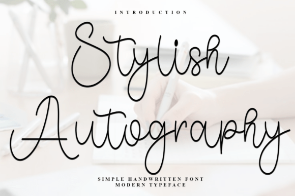 Stylish Autography Font for Small Business Branding
