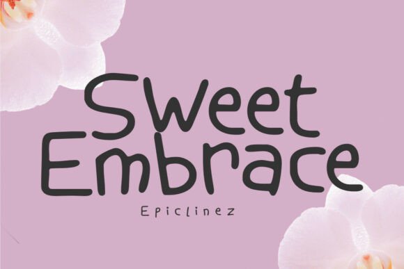 Sweet Embrace: A Handwritten Font for Warm Web Design