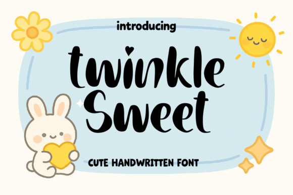 Twinkle Sweet: A Playful Typeface for Modern Editorial Design