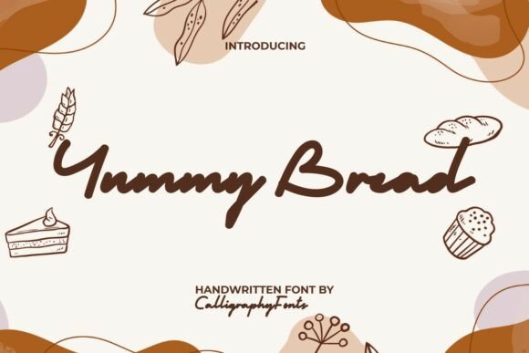Yummy Bread Font: A Warm Typeface for Brands